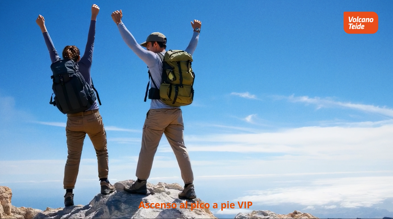 VIP ascent to the Peak on foot